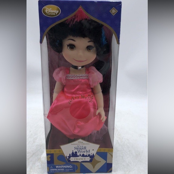 ✨ Disney Store Animator’s Collection – It’s a Small World “France” Doll NIB